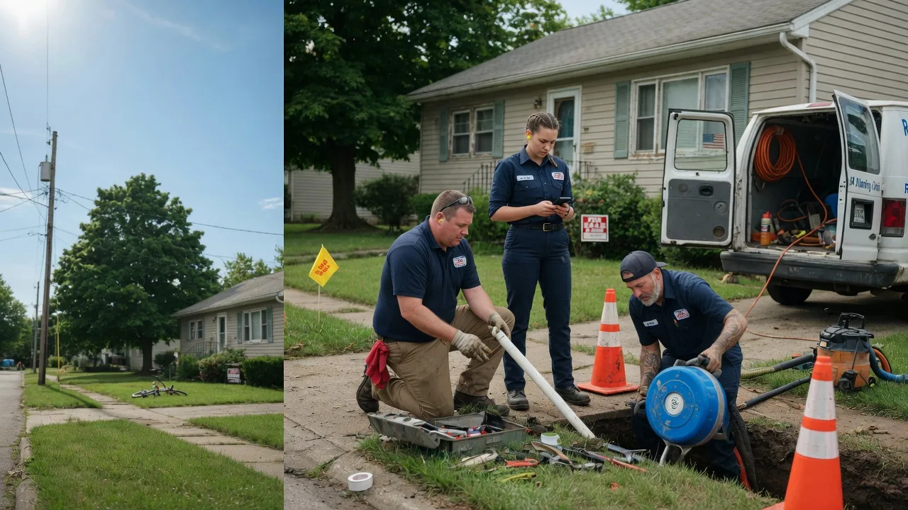Sewer Line Repair in Hooks, TX near me